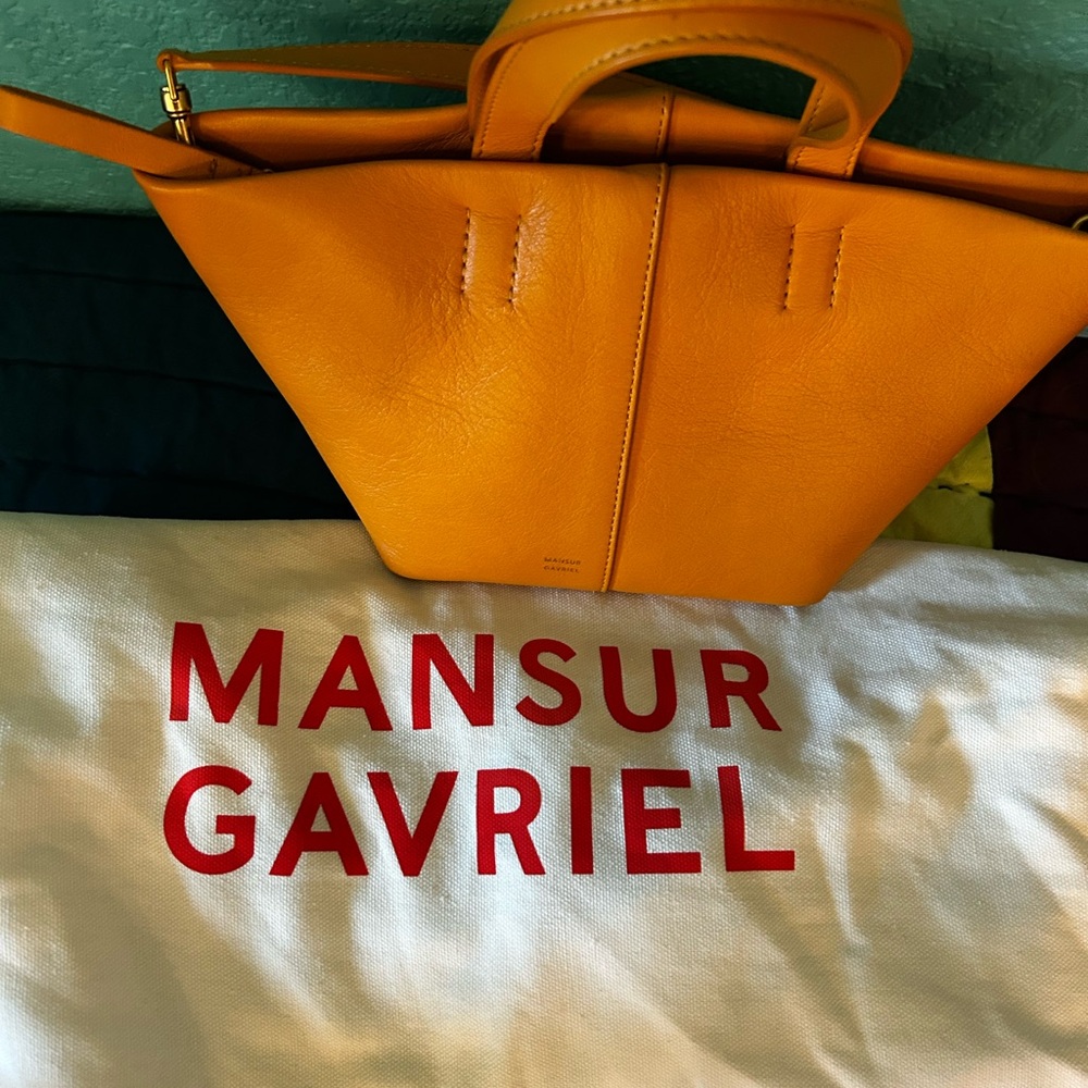 Mini Tulipano Mansur Gavriel Mango - Picture 9 of 9